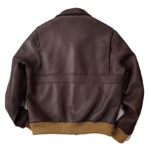 A2 Bomber Aviator Flying Leather Jacket For Men