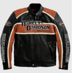 Harley Davidson classic cruiser Leather jacket