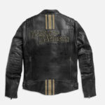 High Quality Black Harley Davidson Leather Jacket