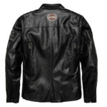 Mens Harley Davidson Biker Leather jacket In Black