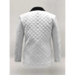 BOCELLI TUXEDO QUILTED LEATHER BLAZER