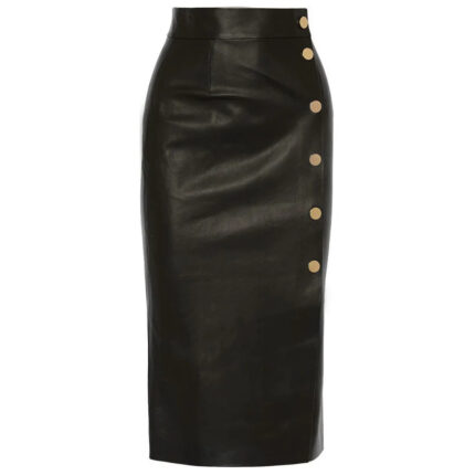 Genuine Leather Skirt For Women
