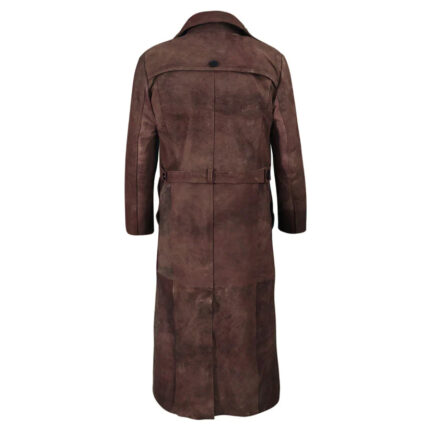 Leather Duster Coat For Men