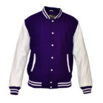 Mens Leather Premium Varsity Letterman Jacket