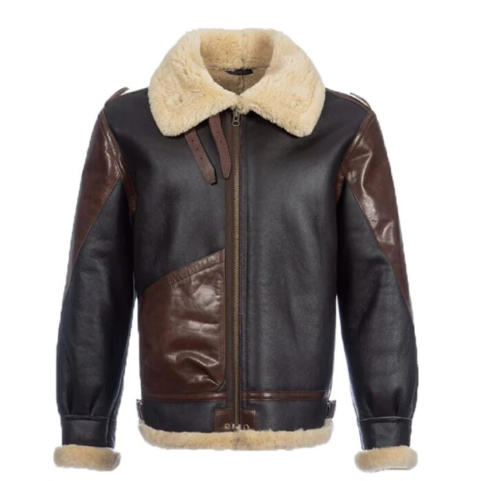 Men's Shearling Bomber B3 Jacket