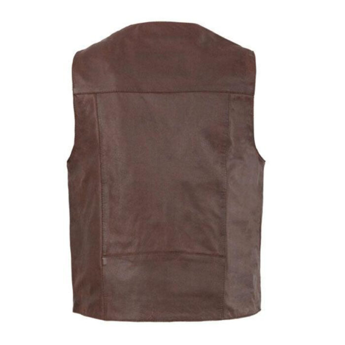 WESTERN PLAIN SIDE VEST FOE MEN'S