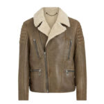 Mens Brown Vintage B3 Sheepskin Jacket