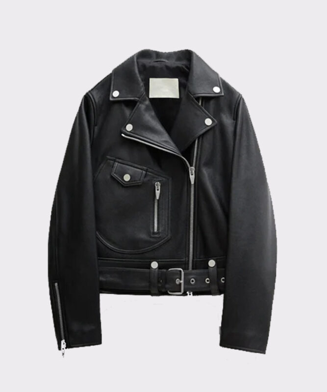 Women Black Leather Jacket