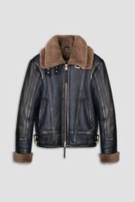 Men's Sheepskin Shearling Leather Jacket