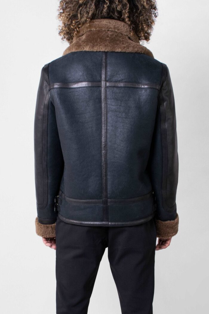 Men's Sheepskin Shearling Leather Jacket