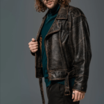 Men's Distressed Leather Vintage Jacket