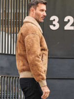 Men's Shearling B3 Aviator Leather Jacket