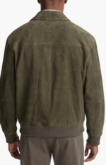 Men's Bomber Suede Leather Jacket