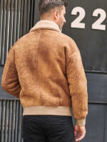 Men's Shearling B3 Aviator Leather Jacket