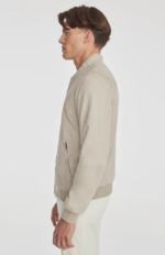 Men's Bomber Suede Leather Jacket