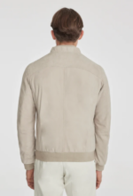 Men's Bomber Suede Leather Jacket