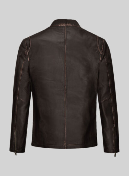 Men's Motorcycle Vintage Leather Jacket