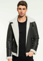 Men's Shearling Fur Leather Jacket