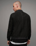 Men's Bomber Suede Leather Jacket