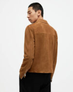 Men's Suede Leather Jacket